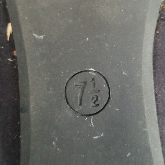 Black Suede Flats - Picture 2 of 2